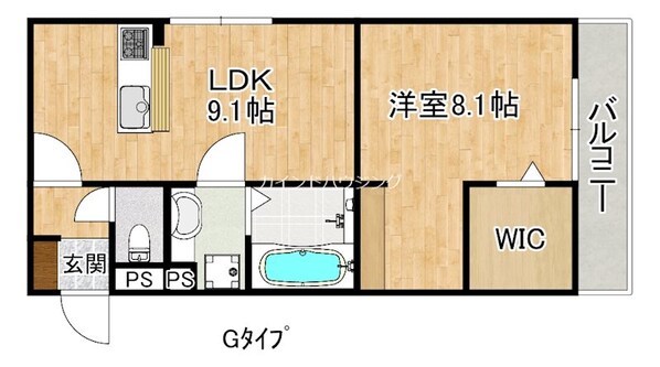 D-ROOM　NANKAIの物件間取画像